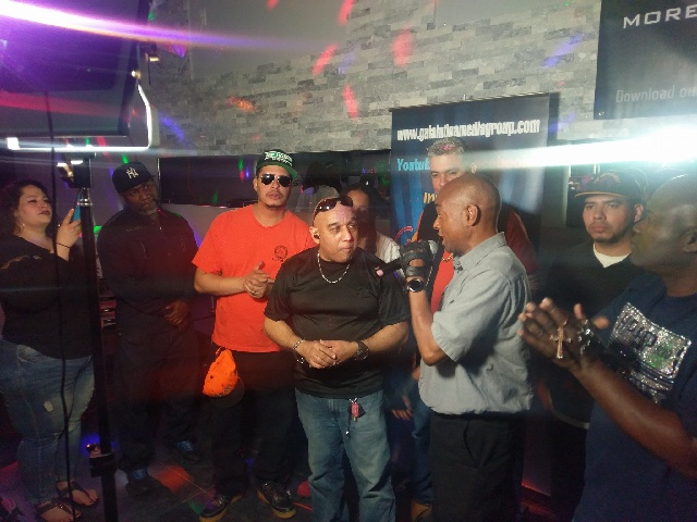 Stevie 'D' Addressing Al Pizarro @ Hip Hop Blvd Party