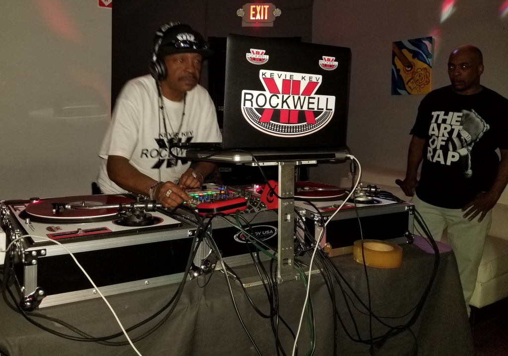 DJ Kevie Kev Rockwell Live On The Set