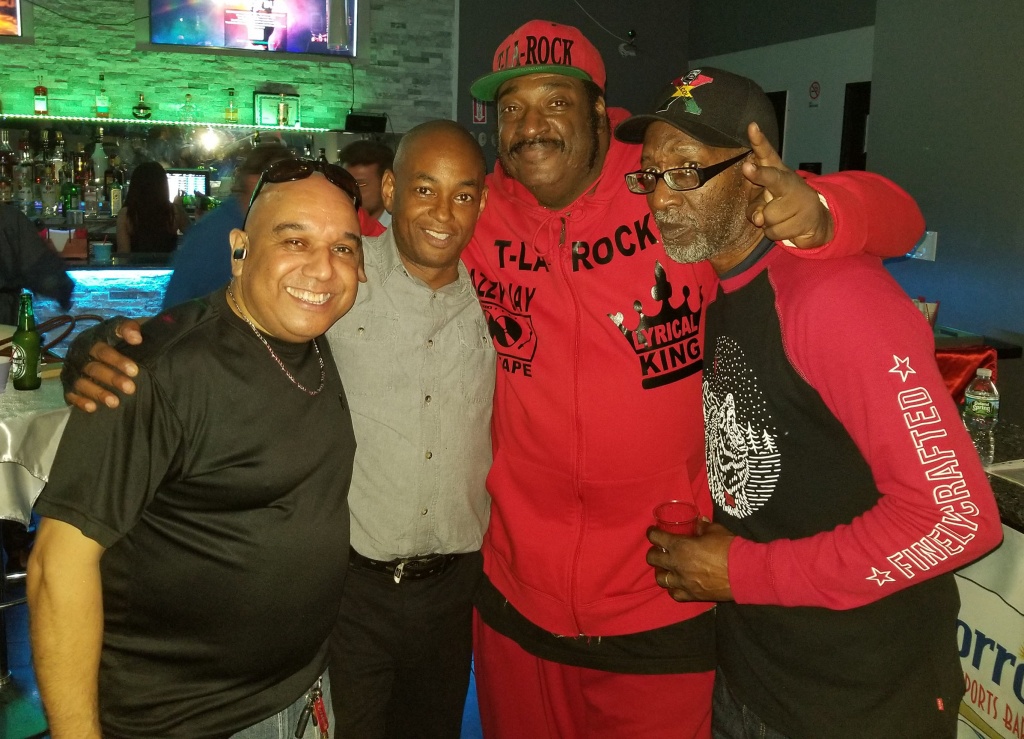 Al Pizarro, The Grand Wizard Stevie 'D', T-La Rock, Coke La Rock