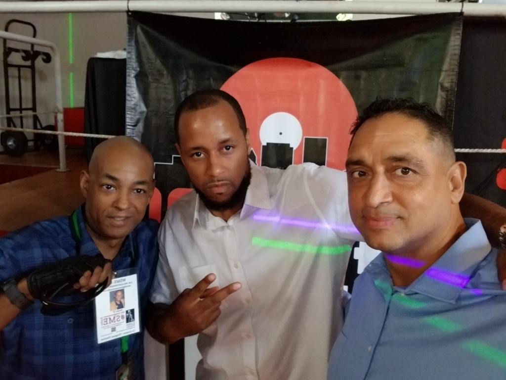 The Grand Wizard Stevie 'D', DJ Platinum, Jerry "Fast Feet" Fontanez