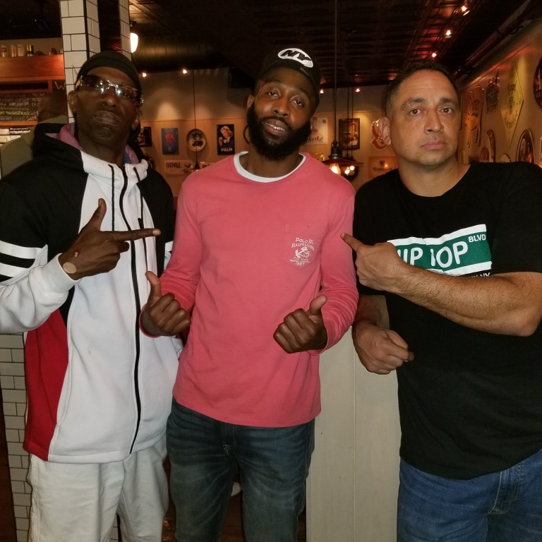 Grand Wizard Rasheen, DJ Handles, Jerry "Fast Feet" Fontanez