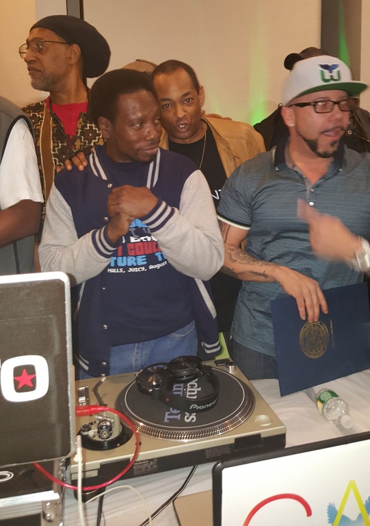 DJ Jazzy Jay, DJ KG, DJ Kool Herc, The Grand Wizard Stevie 'D'