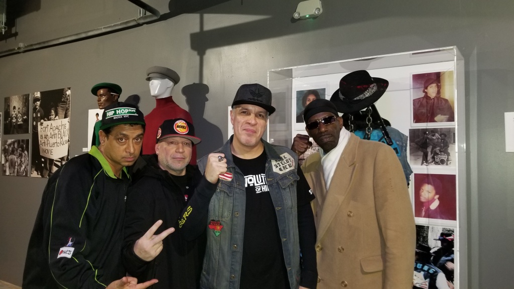 Jerry "Fast Feet" Fontanez, B Boy Speedy, Pop Master Fabel, Grand Wizard Rasheen